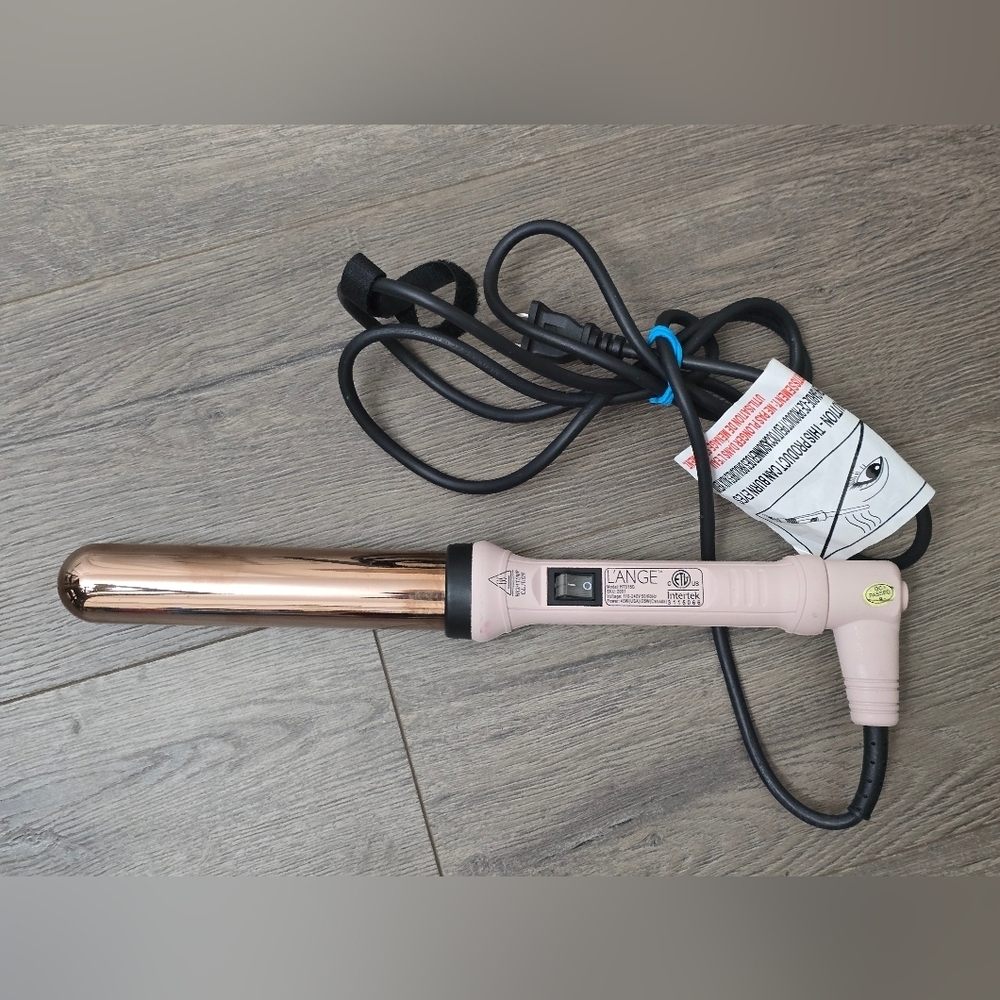 Lange Hair Curling Wand Tool Model HT015B EUC Works Great